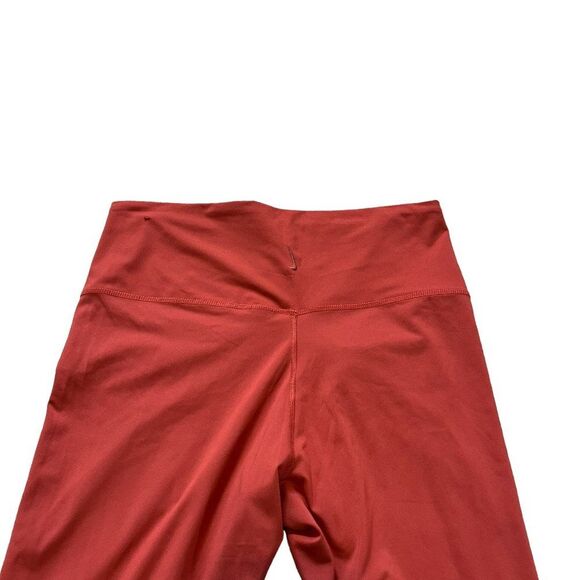 Nike Yoga Women's Pants 7/8 Length Training Tights Size XL Firewood Orange - Picture 3 of 12
